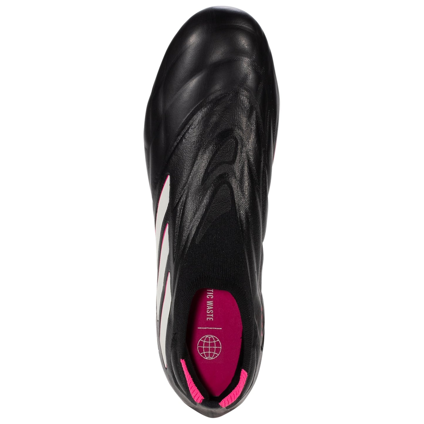 adidas Copa Pure+ FG Soccer Cleats - Black/Metallic/Pink