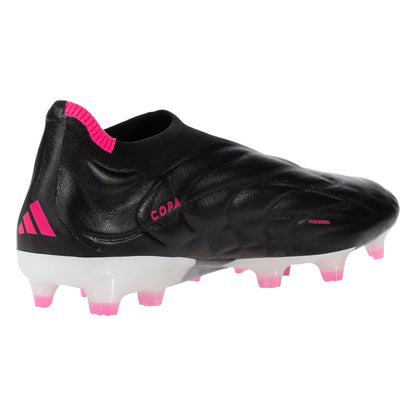 adidas Copa Pure+ FG Soccer Cleats - Black/Metallic/Pink