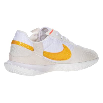 Nike StreetGato Indoor Soccer Shoe- Summit White / University Gold