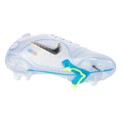 Nike Mercurial Vapor 14 Elite FG Firm Ground Soccer Cleat - Grey/Blackened Blue/Light Marine/Laser Blue/Rush Orange/Volt