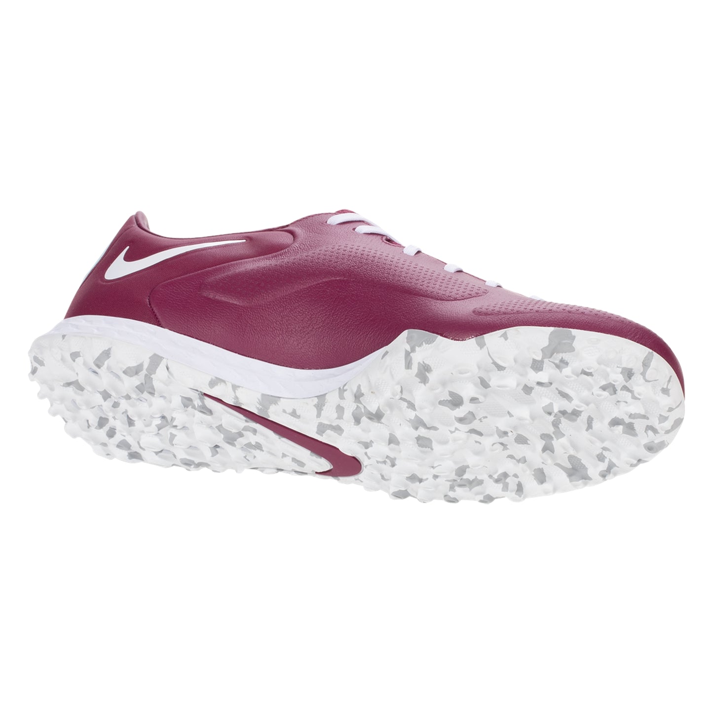 Nike React Tiempo Legend 9 Pro TF Artificial Turf Soccer Shoe - Rosewood/White-Glacier Blue
