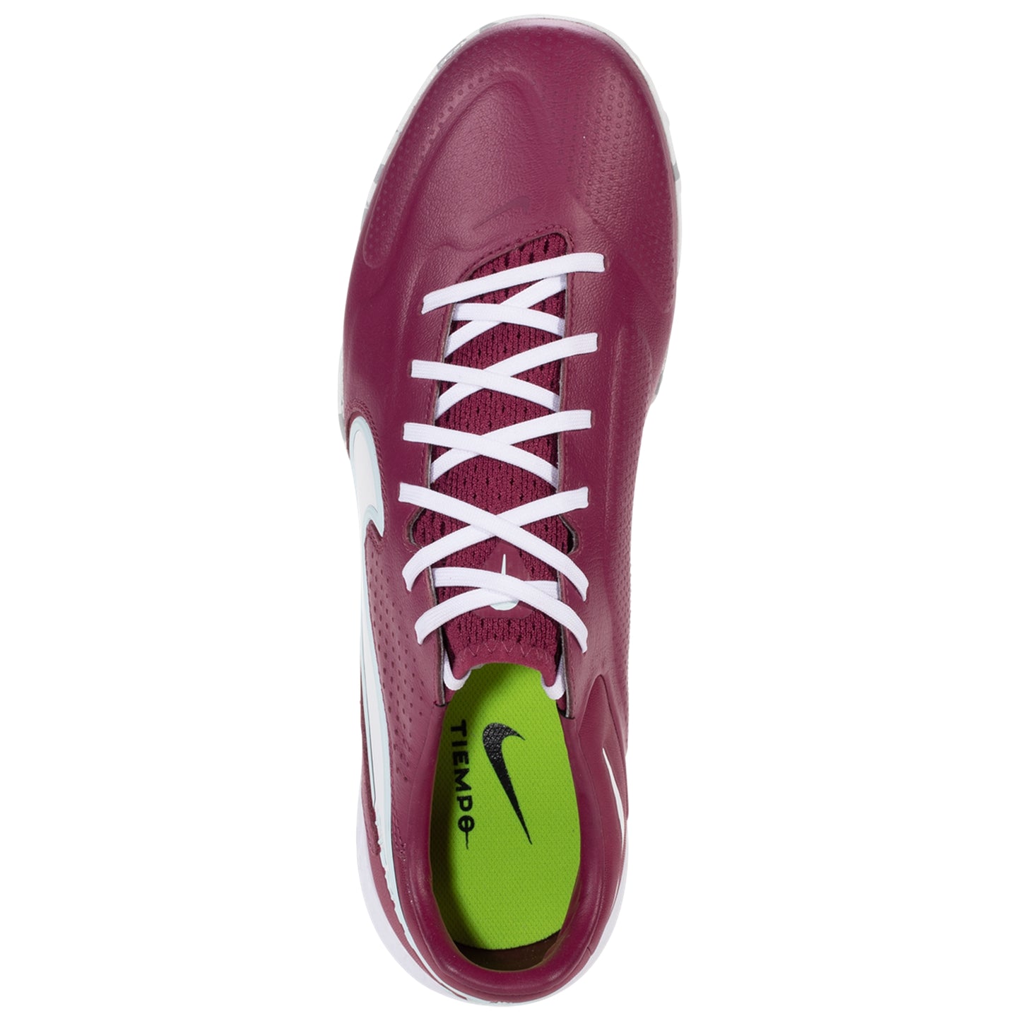 Nike React Tiempo Legend 9 Pro TF Artificial Turf Soccer Shoe - Rosewood/White-Glacier Blue