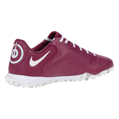 Nike React Tiempo Legend 9 Pro TF Artificial Turf Soccer Shoe - Rosewood/White-Glacier Blue
