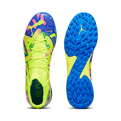 Puma Future Match TT Turf- Ultra Blue-Yellow Alert-Luminous Pink