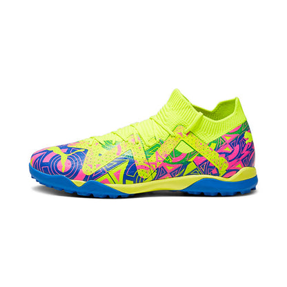 Puma Future Match TT Turf- Ultra Blue-Yellow Alert-Luminous Pink