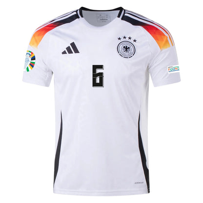 Kid's Replica Adidas Kimmich Germany Home Jersey 2024