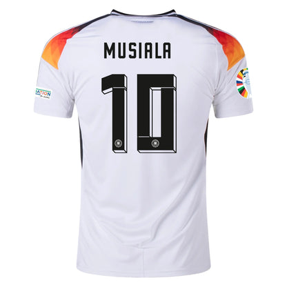 Kid's Replica Adidas Musiala Germany Home Jersey 2024