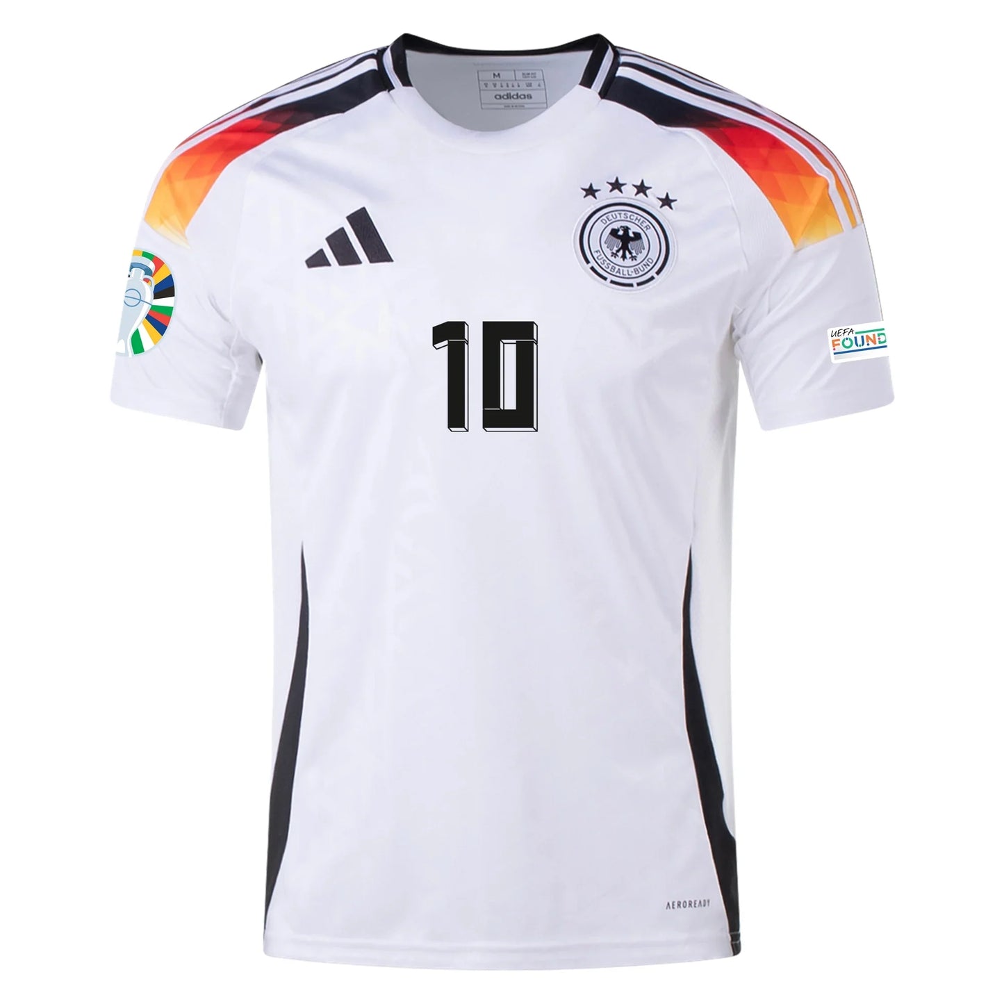 Kid's Replica Adidas Musiala Germany Home Jersey 2024