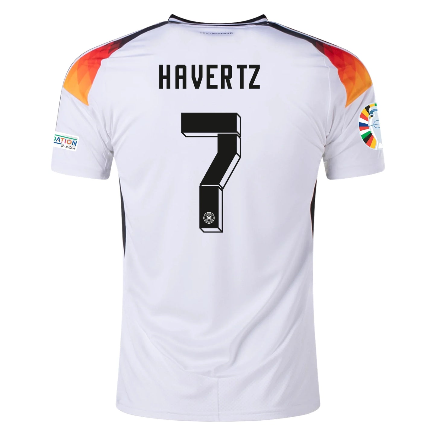 Kid's Replica Adidas Havertz Germany Home Jersey 2024