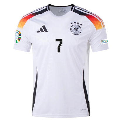 Kid's Replica Adidas Havertz Germany Home Jersey 2024