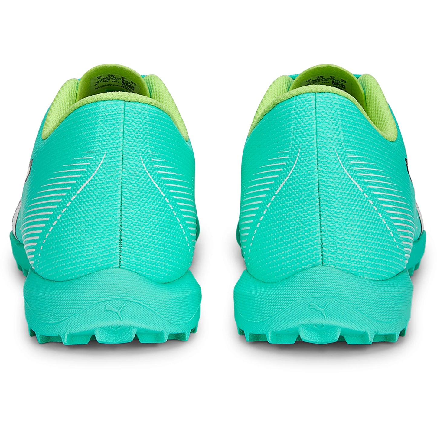 Puma Ultra Play TT Turf Soccer Cleat - Peppermint/White/Yellow
