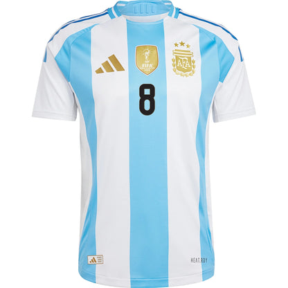 Men's Authentic Adidas E. Fernandez Argentina Home Jersey 2024