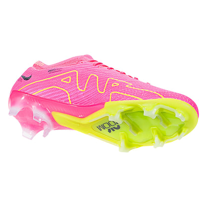 Nike Air Zoom Mercurial Vapor 15 Elite FG Soccer Cleat - Pink/Yellow/Dark Grey