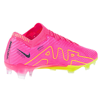 Nike Air Zoom Mercurial Vapor 15 Elite FG Soccer Cleat - Pink/Yellow/Dark Grey