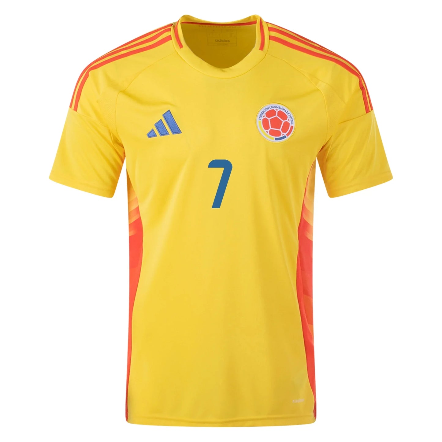 Kid's Replica Adidas L.Diaz Colombia Home Jersey 2024