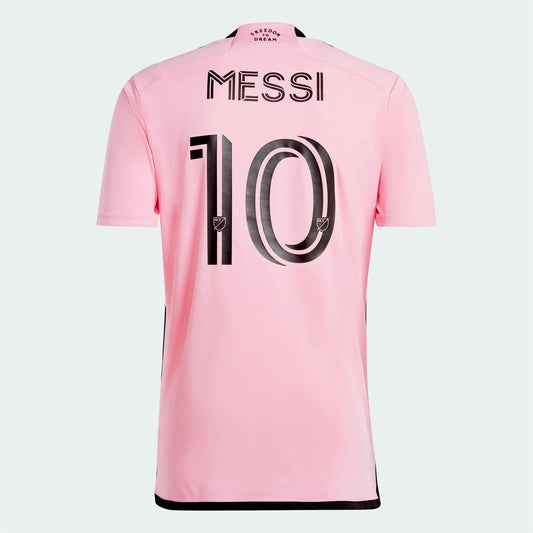 Men's Replica Adidas Messi Inter Miami Home Jersey 2024