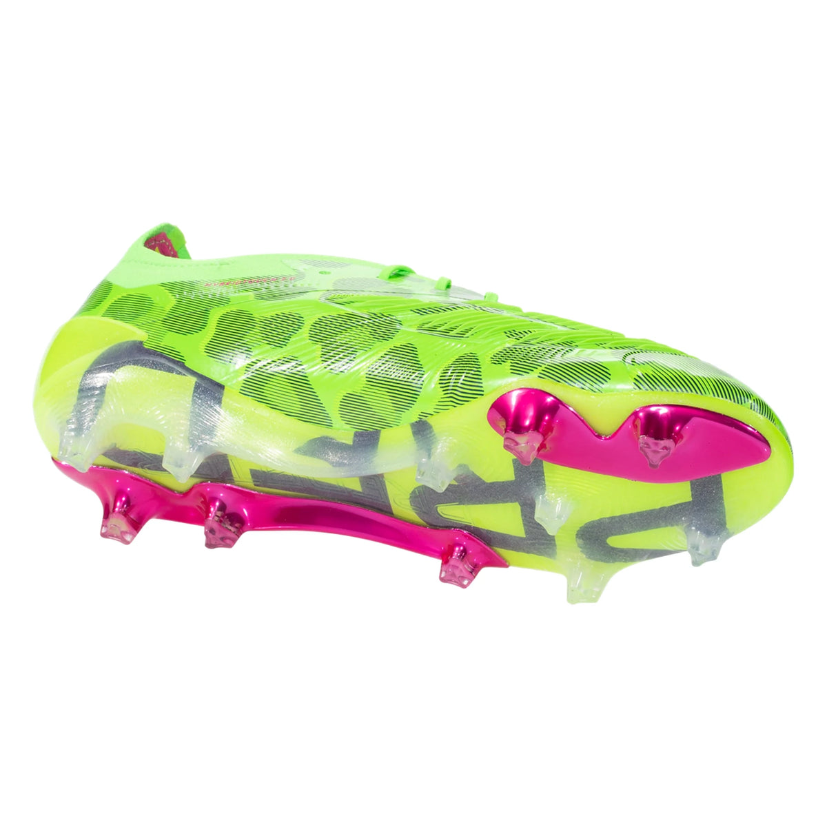 adidas Predator Elite FG Firm Ground Soccer Cleat - Solar Green/Shock Pink/Lucid Lemon