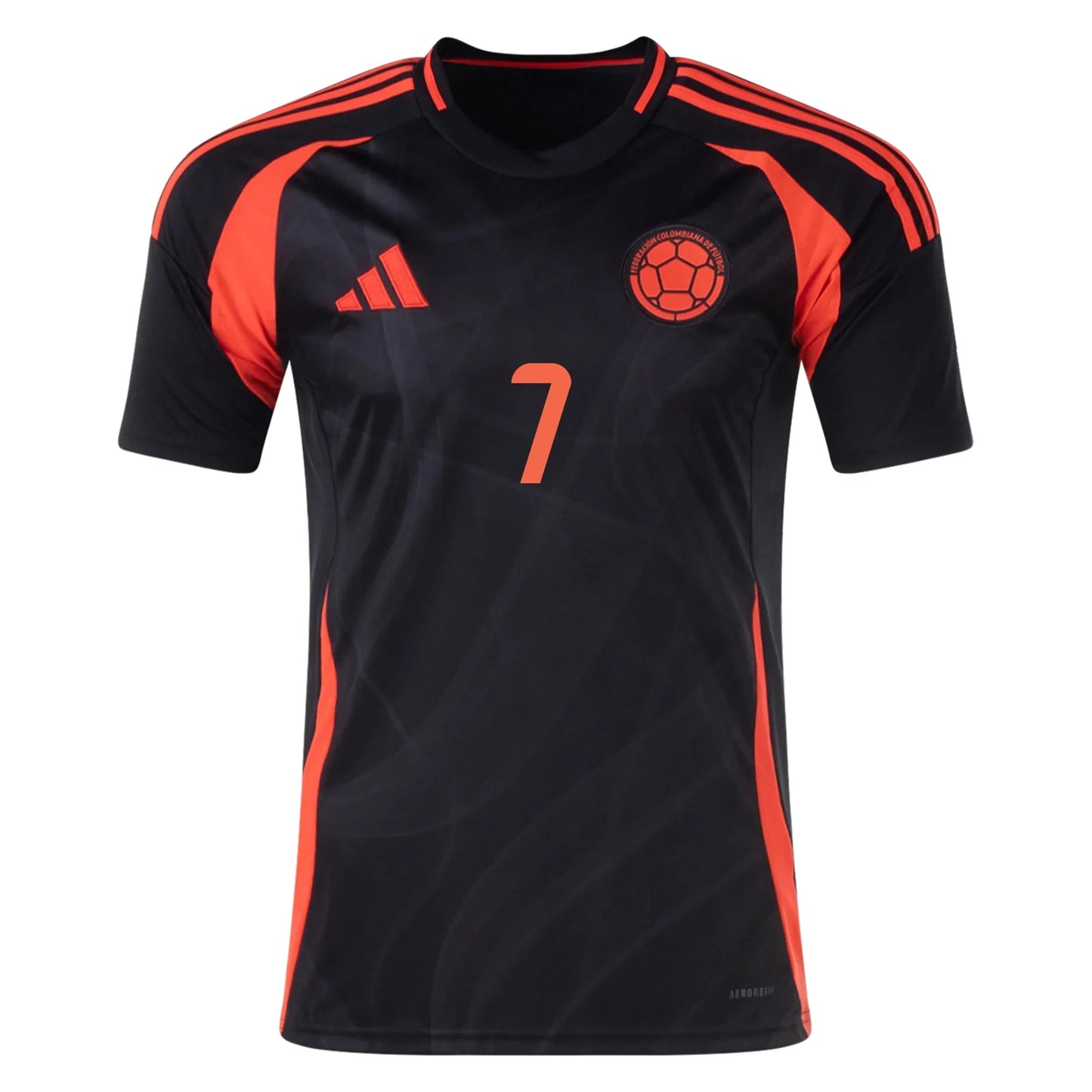 Kid's Replica Adidas L.Diaz Colombia Away Jersey 2024