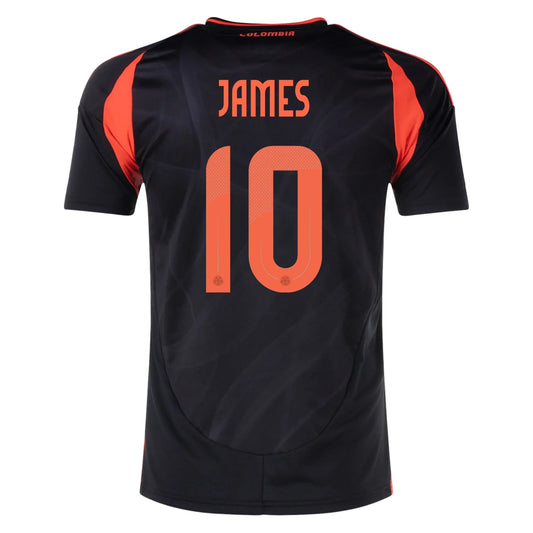 Kid's Replica Adidas James Colombia Away Jersey 2024