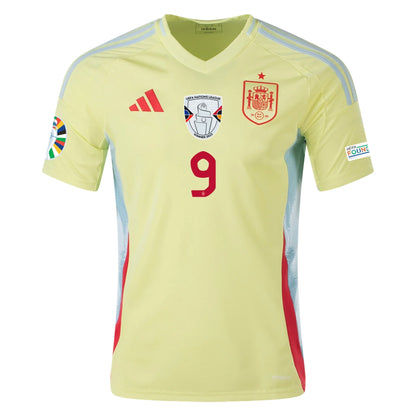 Kid's Replica Adidas Gavi Spain Away Jersey 2024