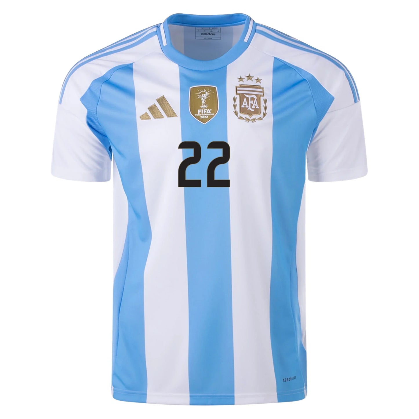 Youth Replica Adidas L.Martinez Argentina Home Jersey 2024