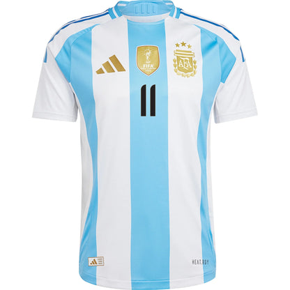 Men's Authentic Adidas Di Maria Argentina Home Jersey 2024