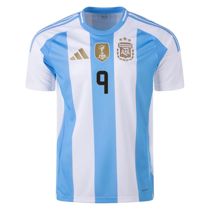 Youth Replica Adidas J. Alvarez Argentina Home Jersey 2024