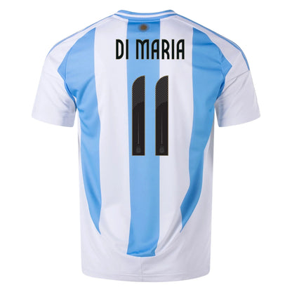 Youth Replica Adidas Di Maria Argentina Home Jersey 2024