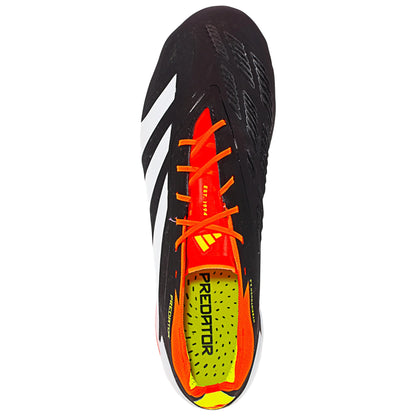 adidas Predator Elite FG Firm Ground Soccer Cleat -Black/White/SolRed