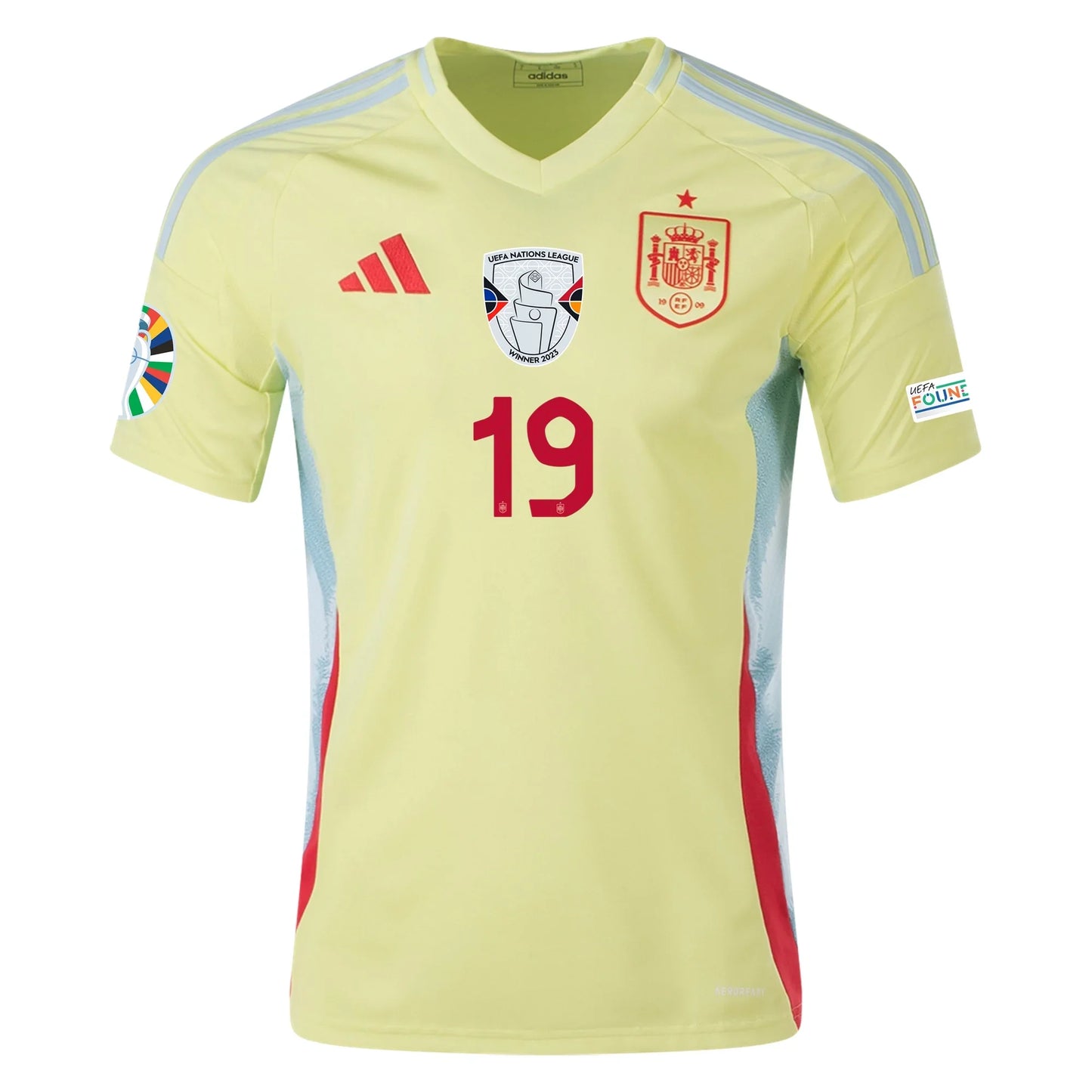 Kid's Replica Adidas Lamine Yamal Spain Away Jersey 2024