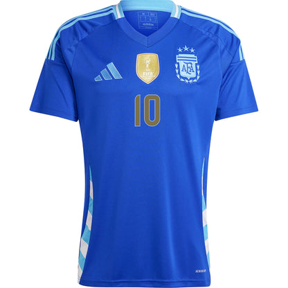 Men's Replica Adidas Messi Argentina Away Jersey 2024