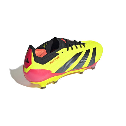 adidas Predator Elite FG Firm Ground Soccer Cleat - Solar Yellow/Core Black/Solar Red