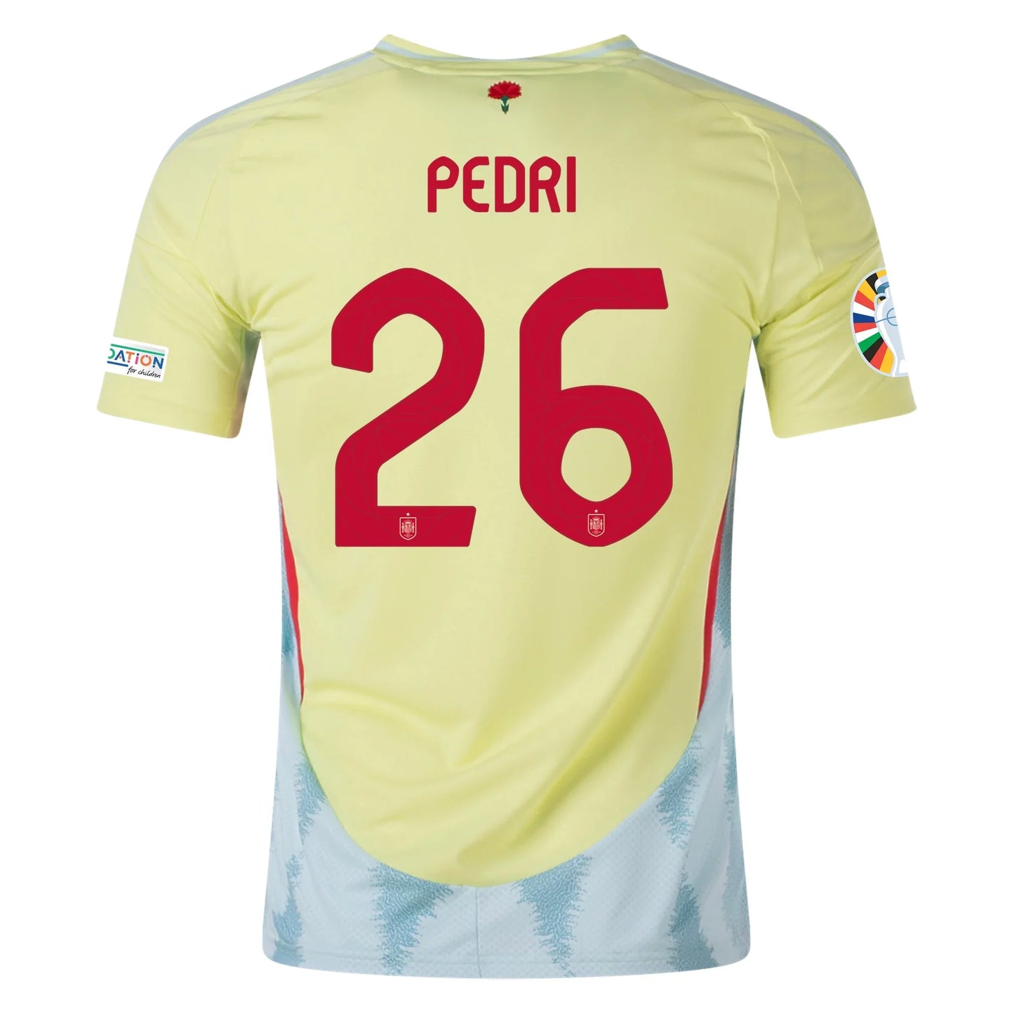 Kid's Replica Adidas Pedri Spain Away Jersey 2024