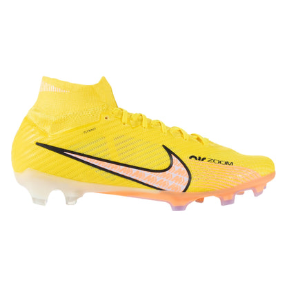 Nike Air Zoom Mercurial Superfly 9 Elite FG Soccer Cleat - Yellow Strike/Black/Coconut Milk/Doll/Purple Pulse/Sunset Glow