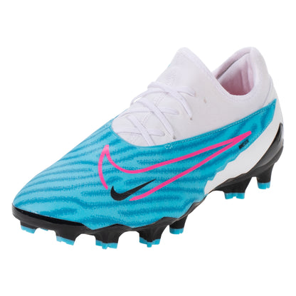 Nike Phantom GX Pro FG Firm Ground Soccer Cleats - Blue/Pink/White/Black