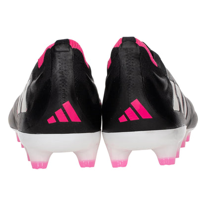 adidas Copa Pure+ FG Soccer Cleats - Black/Metallic/Pink