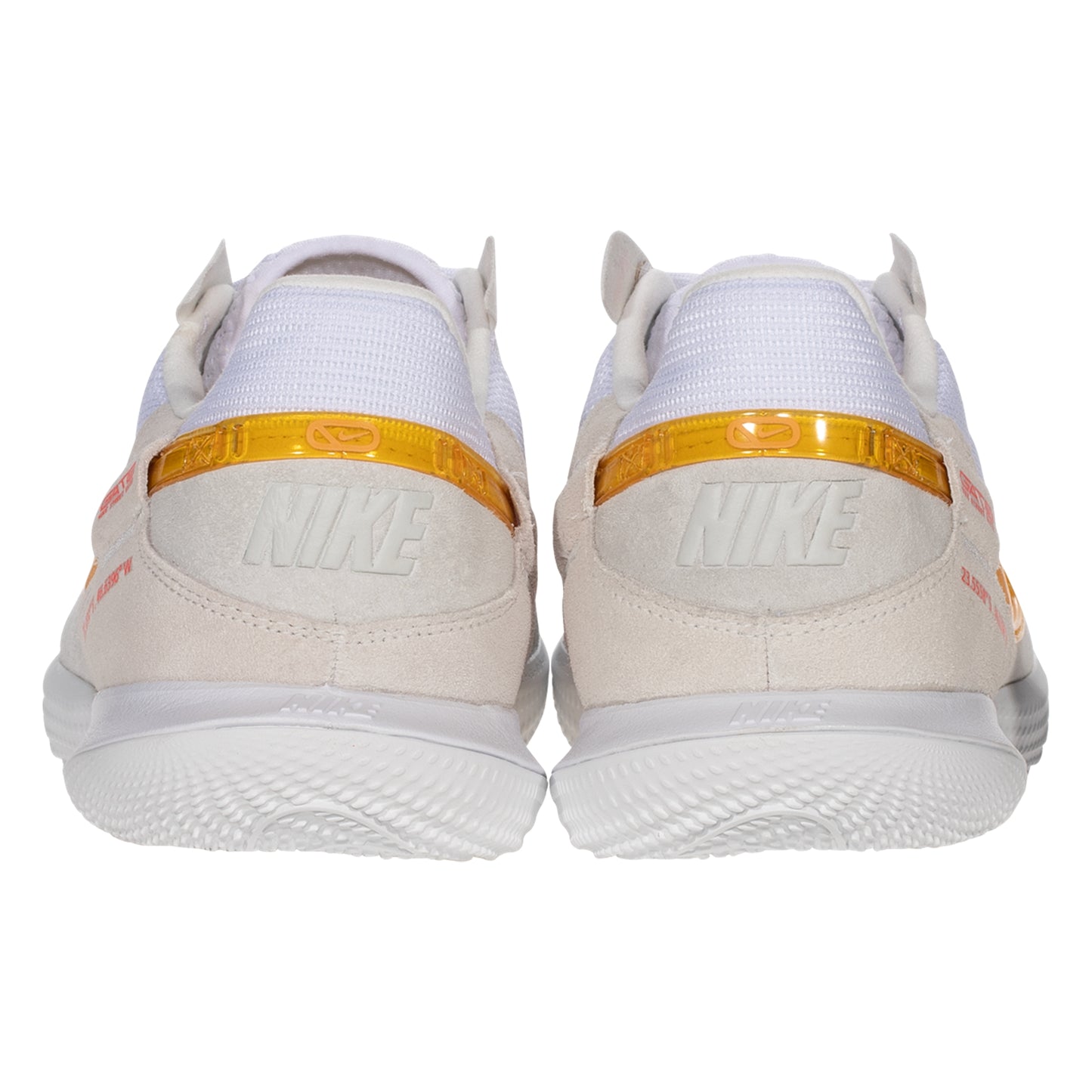 Nike StreetGato Indoor Soccer Shoe- Summit White / University Gold