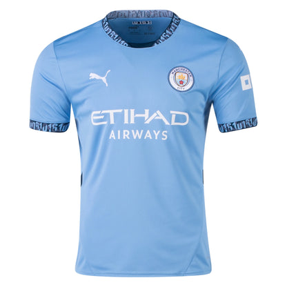 Puma Manchester City Home Mens Replica Jersey  2024/25