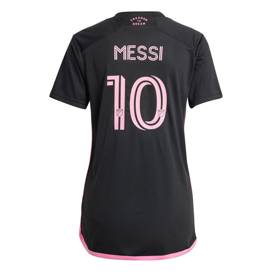 Women's Replica adidas Lionel Messi Inter Miami Away Jersey 2024