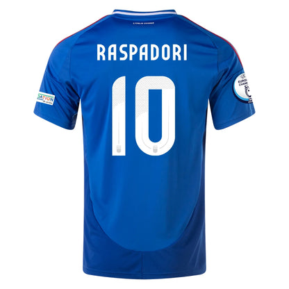 Youth Replica Adidas Raspadori Italy Home Jersey 2024