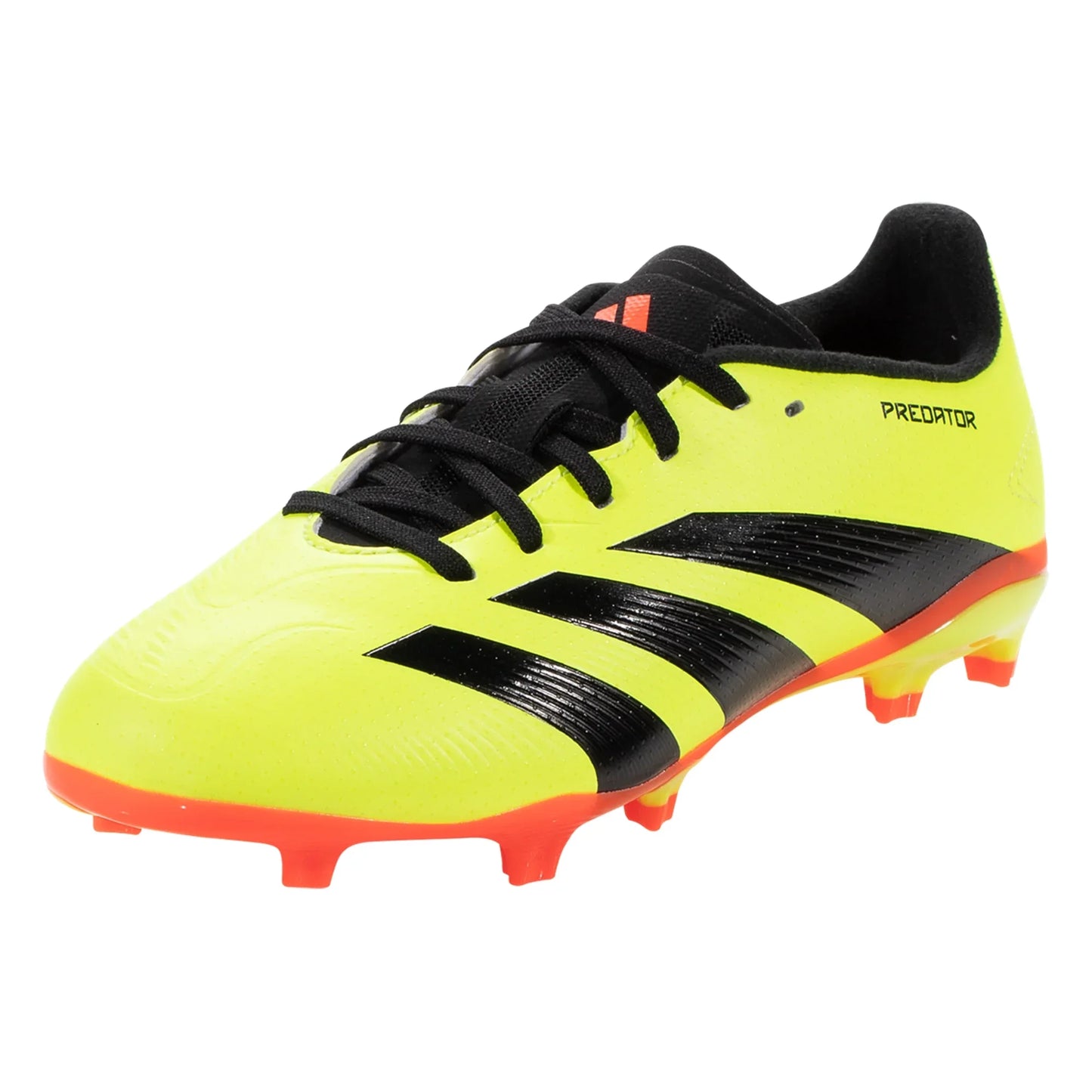 adidas Predator League Low FG Junior Firm Ground Soccer Cleat - Solar Yellow/Black/Solar Red