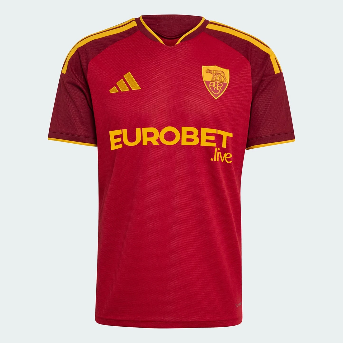Men's Replica adidas Roma Home Jersey 26/27