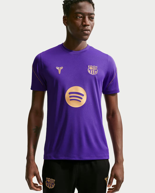 Men's Kobe Dri-FIT Soccer Short-Sleeve Top FC Barcelona Strike Away
