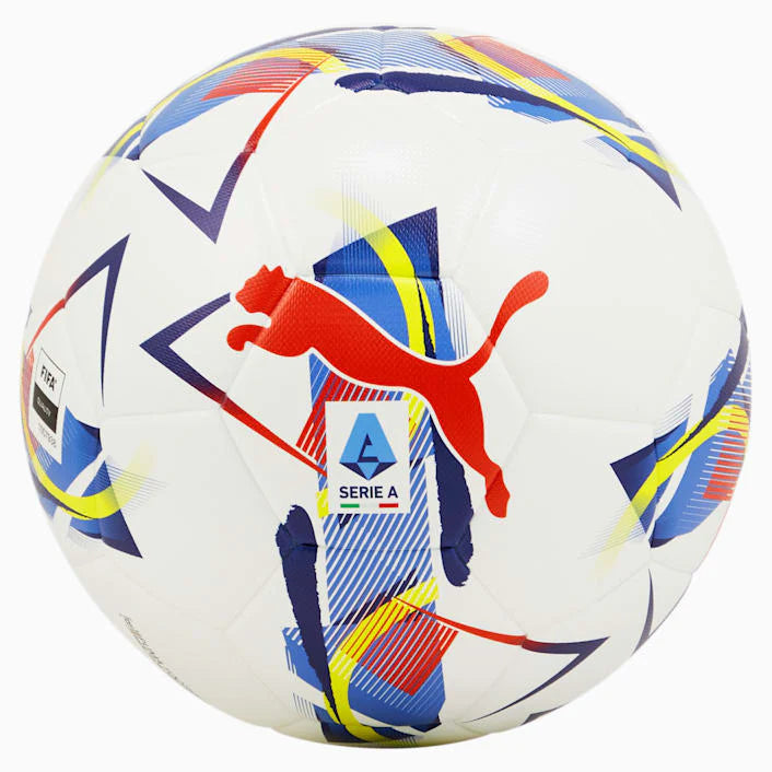 Puma Serie A Soccer Ball - White/Multicolor