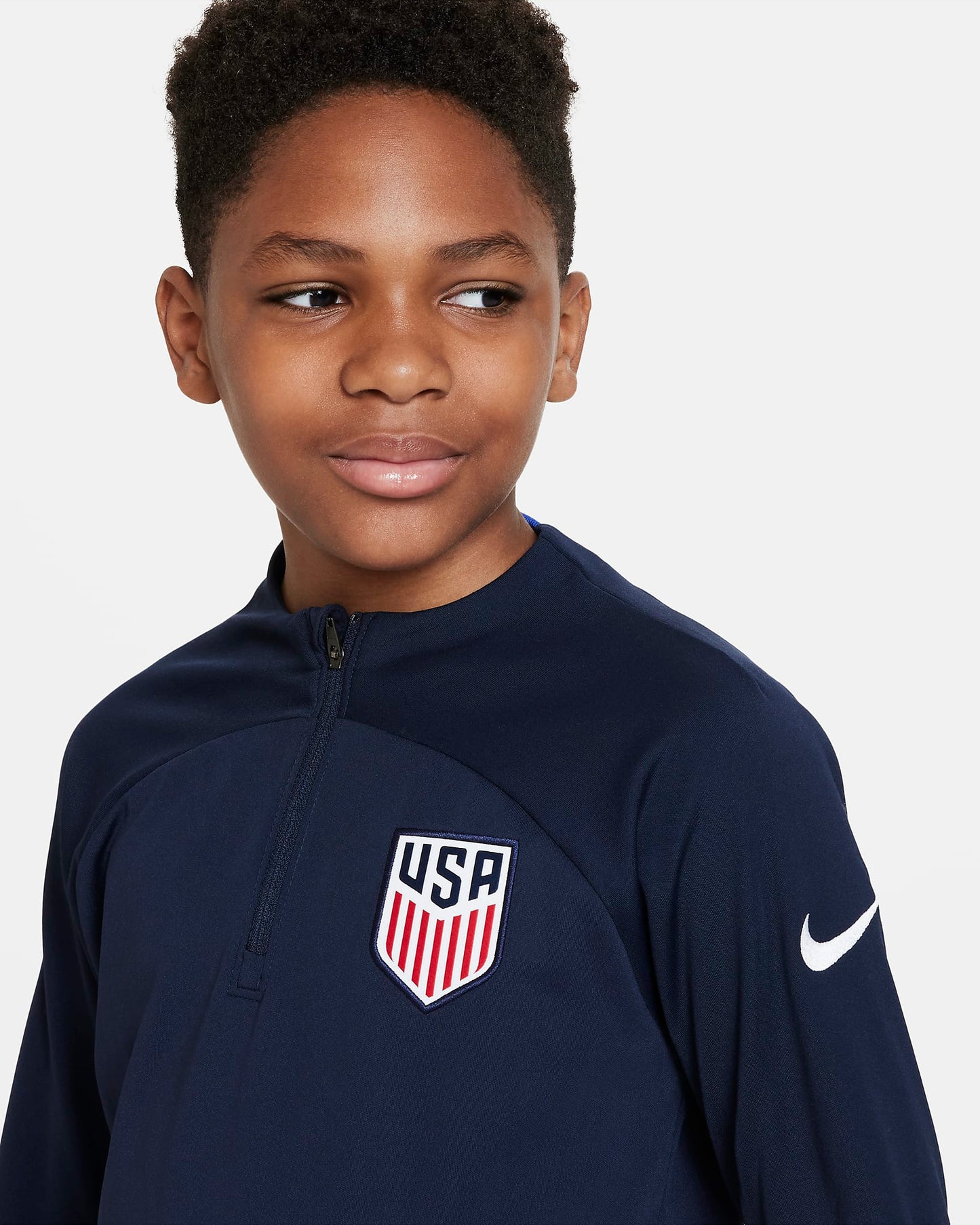 U.S. Academy Pro Big Kids' Nike Dri-FIT Knit Soccer Drill Top