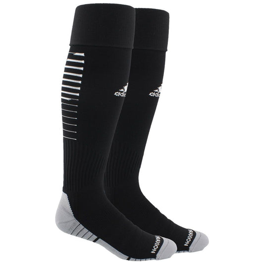 adidas Team Speed II Soccer Socks - Black/White