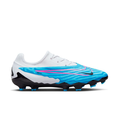 Nike Phantom GX Pro FG Firm Ground Soccer Cleats - Blue/Pink/White/Black