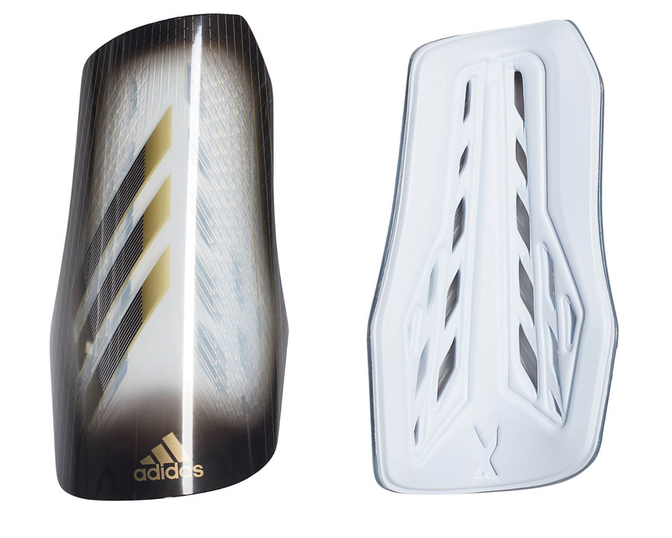 adidas X SG League Shinguard - Grey-Black-GoldMetallic