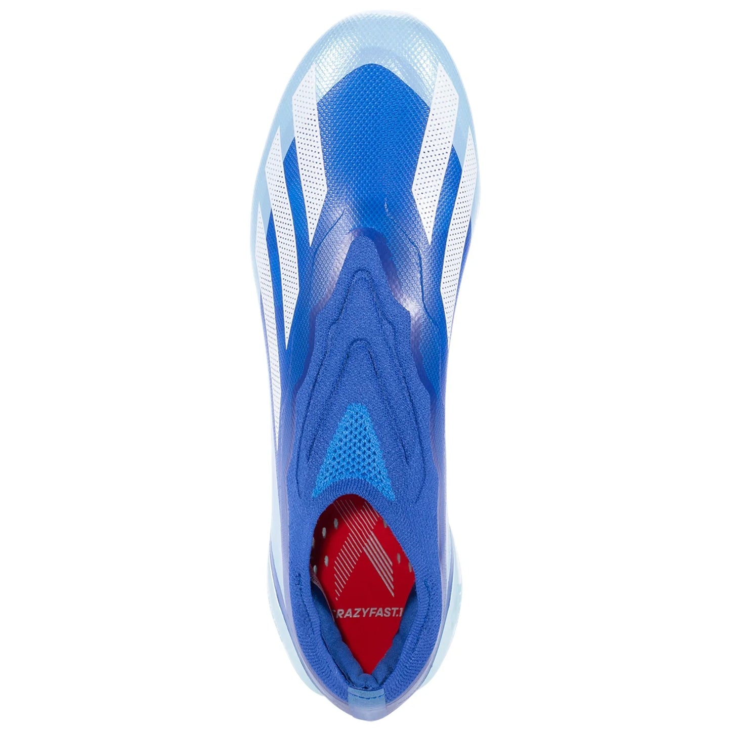 adidas X CrazyFast.1 Laceless FG Firm Ground Soccer Cleat - Bright Royal/White/Solar Red