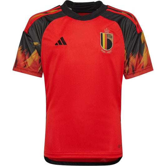 Kid's Replica adidas Belgium Home Jersey 2022
